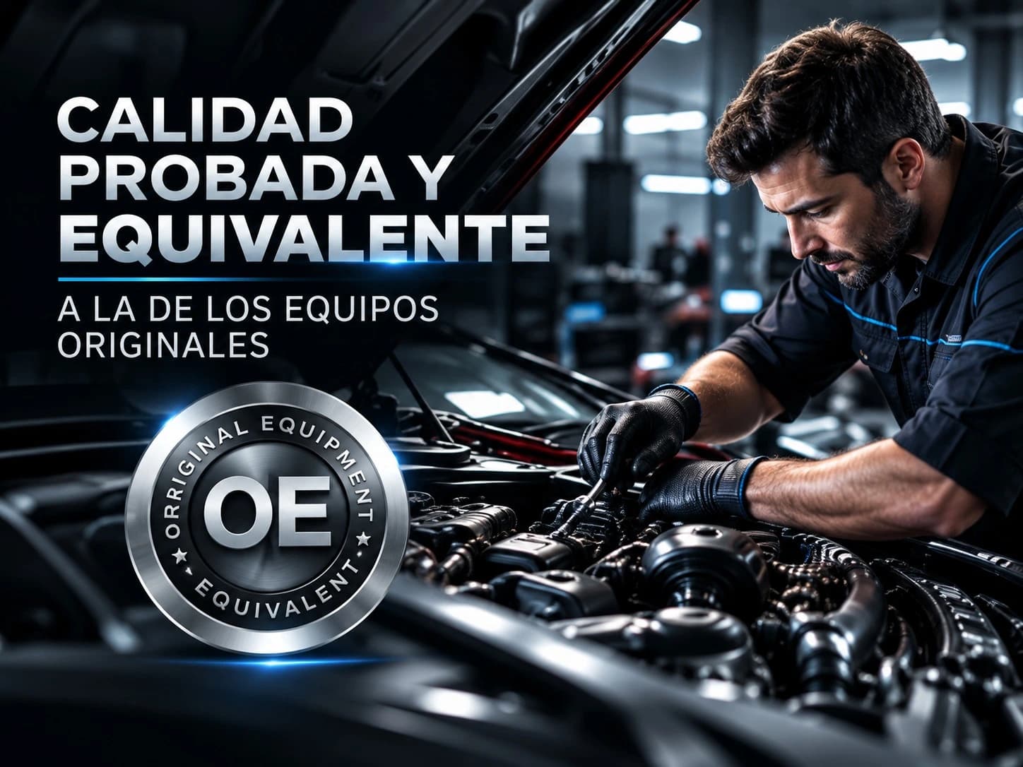 Calidad probada y equivalente a la de los equipos originales