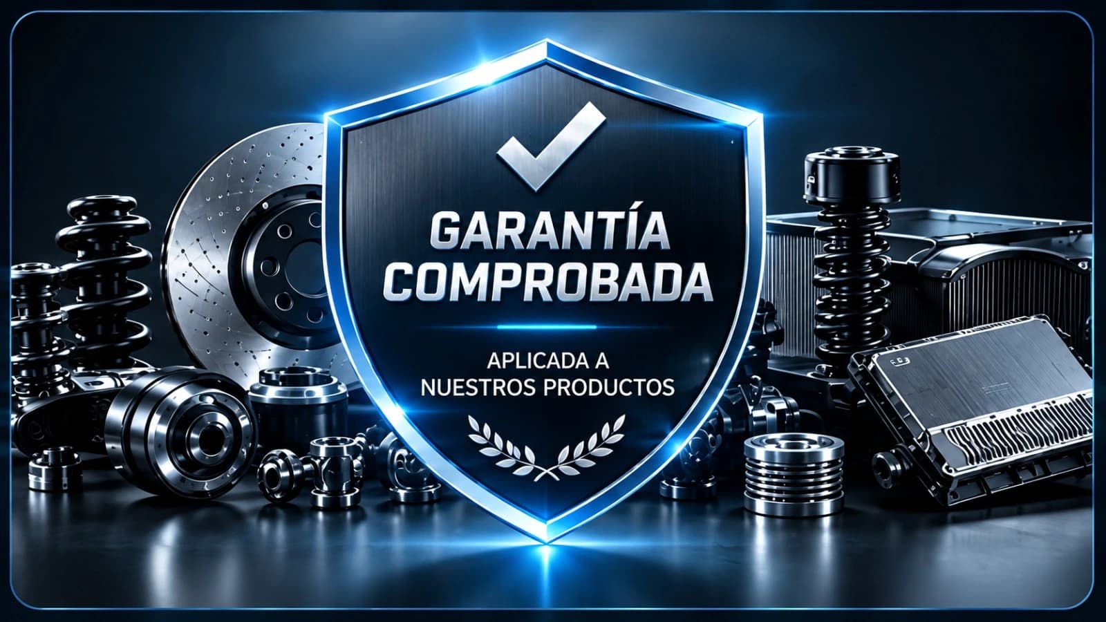 Garantía comprobada aplicada a nuestros productos